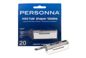 Mini Hair Shaper Blade, Comfort Coated, Dispenser 20