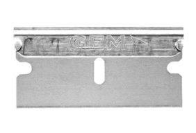 GEM® .009 Blade, Steel Back, Coated
