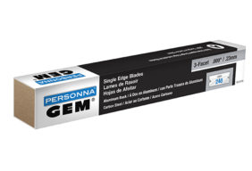 .009 Single Edge Blade: GEM® Aluminum Back, Uncoated, Unwrapped, 240 Pack