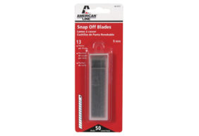American Line Snap Off Blade: 13 Point / 9 mm Blade, 50 Pack